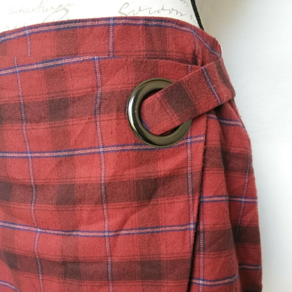 Free People Tessa Plaid Miniskirt - Picture 3 of 7